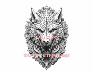 Werewolf 3d illusion & laser-ready files - 3DWave.us